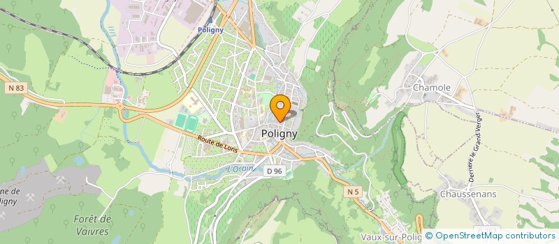 localisation de l'entreprise BDM CORPORATION  POLIGNY