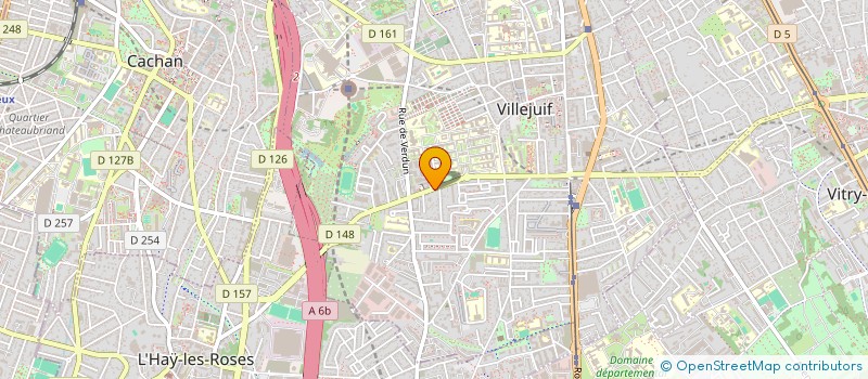 localisation de l'entreprise BDM ELECTRIQUE  VILLEJUIF