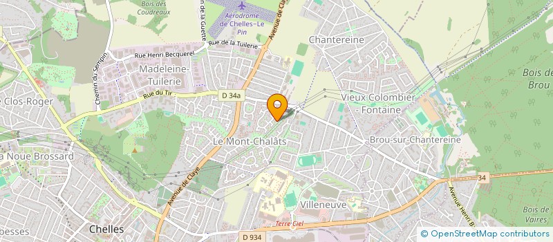 localisation de l'entreprise BDM ESTATE  CHELLES