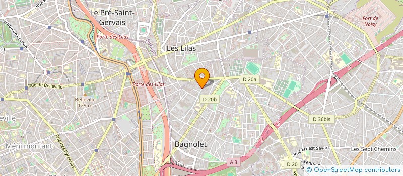 localisation de l'entreprise BDM FRANCE à BAGNOLET