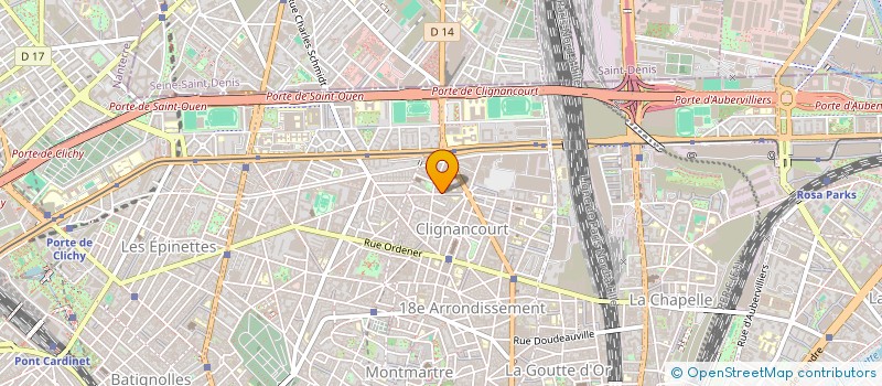 localisation de l'entreprise BDM FRANCE à PARIS