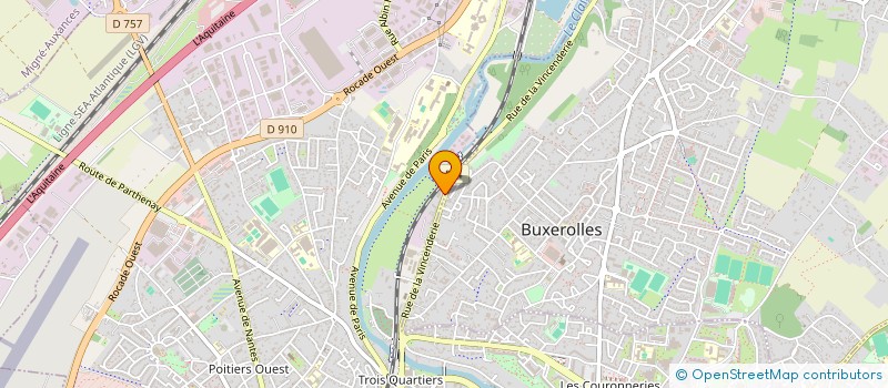 localisation de l'entreprise BDM IMMO SOLAIRE  POITIERS