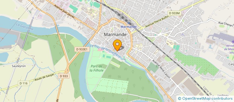 localisation de l'entreprise BDM ML  MARMANDE