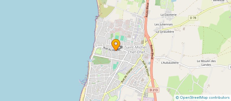 localisation de l'entreprise BDMB IMMO  SAINT-MICHEL-CHEF-CHEF