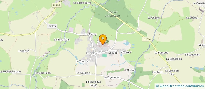 localisation de l'entreprise BDMC  LANDAVRAN