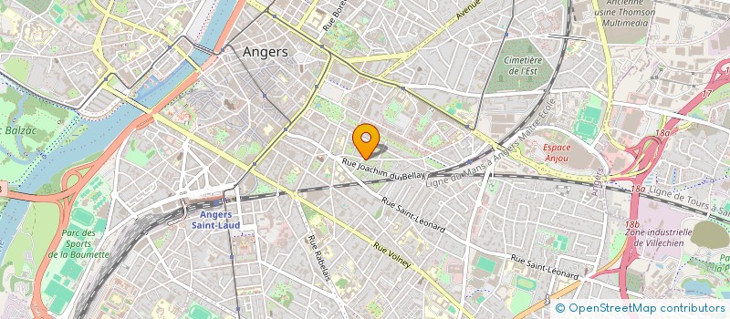 localisation de l'entreprise BDMD HOLDING à ANGERS