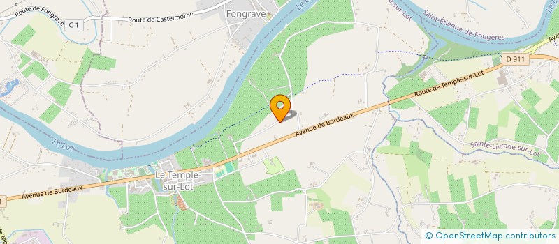 localisation de l'entreprise BDMDB  LE TEMPLE-SUR-LOT