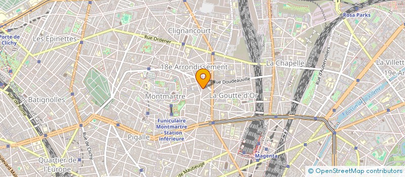 localisation de l'entreprise BDMTV à PARIS