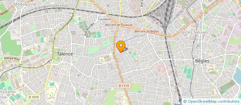 localisation de l'entreprise BDN à BEGLES