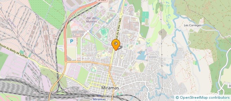 localisation de l'entreprise BDN CONSTRUCTION  MIRAMAS