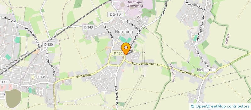 localisation de l'entreprise BDO  HORNAING