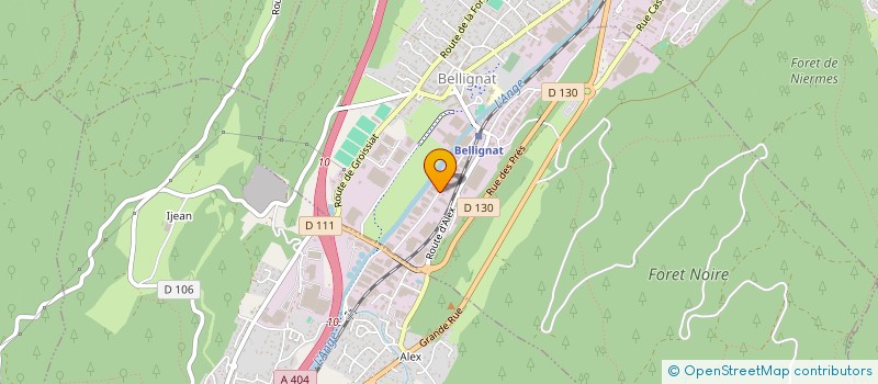 localisation de l'entreprise BDO CASH MANAGEMENT à BELLIGNAT