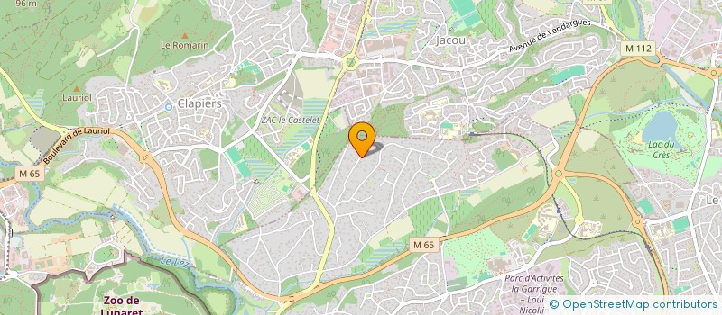 localisation de l'entreprise BDOC à MONTPELLIER
