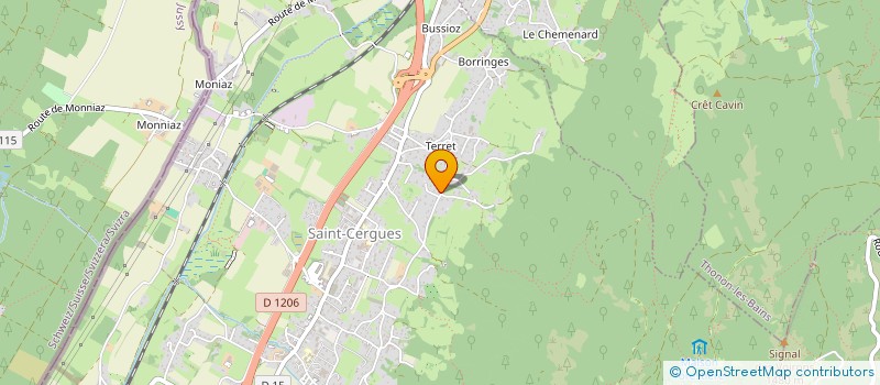 localisation de l'entreprise BDOLL  SAINT-CERGUES