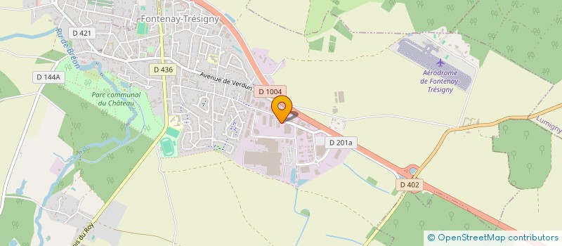 localisation de l'entreprise BDP IMMO  FONTENAY-TRESIGNY