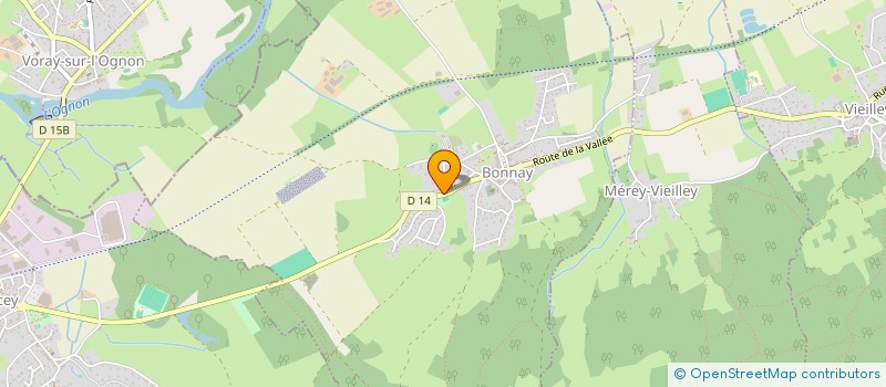 localisation de l'entreprise BDP L'ATELIER  BONNAY