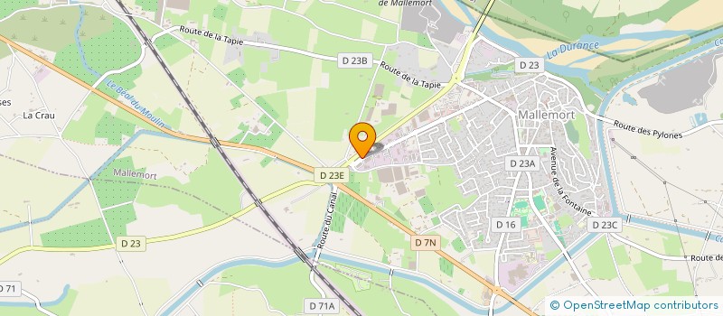localisation de l'entreprise BDP SERVICES  MALLEMORT