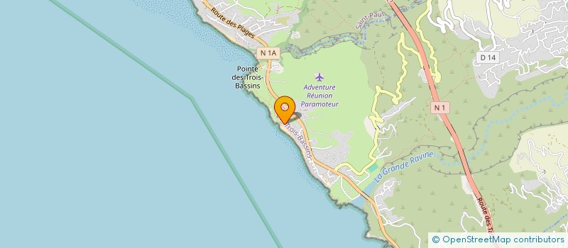 localisation de l'entreprise BDP ST-GILLES  LES TROIS-BASSINS