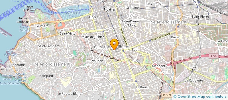 localisation de l'entreprise BDP SYSTEMES à MARSEILLE