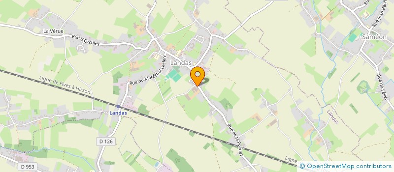 localisation de l'entreprise BDPATATE  LANDAS