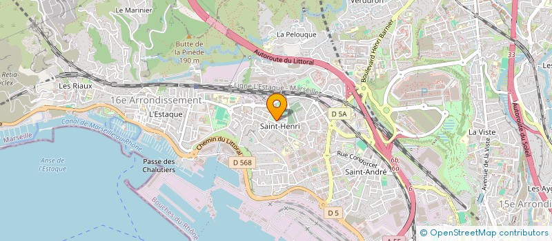 localisation de l'entreprise BDPE  MARSEILLE