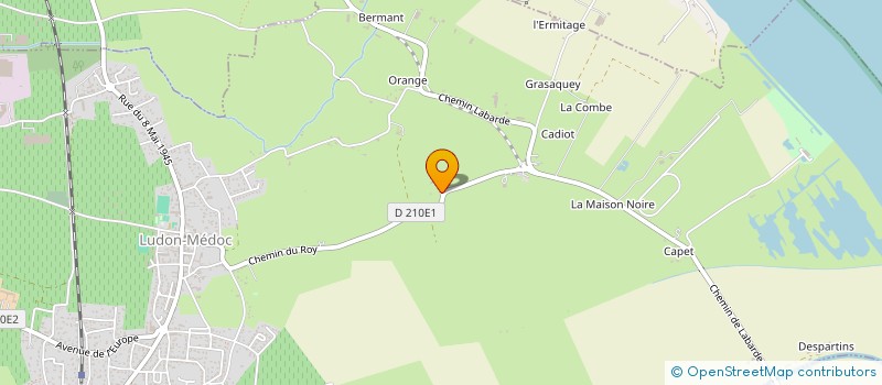 localisation de l'entreprise BDR à LUDON-MEDOC