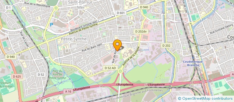 localisation de l'entreprise BDR à DUNKERQUE