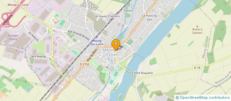 localisation de l'entreprise BDR  MEUNG-SUR-LOIRE