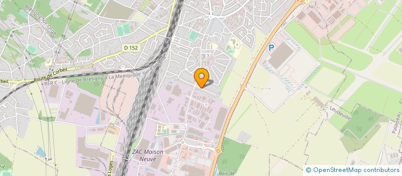 localisation de l'entreprise BDR 91 BRETIGNY 5 LIMOUSIN 2 à BRETIGNY-SUR-ORGE