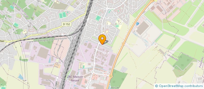 localisation de l'entreprise BDR 91 BRUNOY 96 RESISTANCE à BRETIGNY-SUR-ORGE