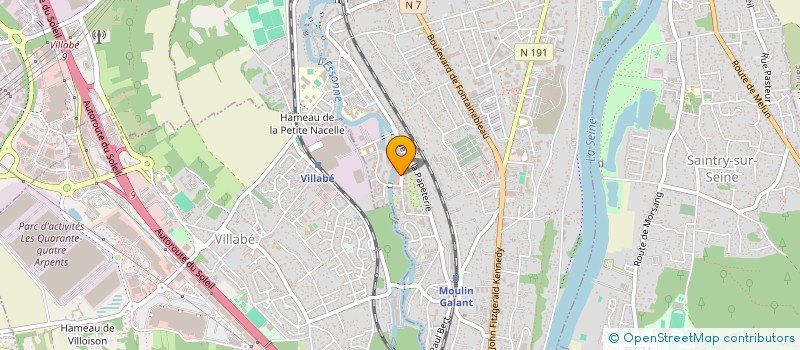 localisation de l'entreprise BDR 91 CORBEIL 3 BERANGER à CORBEIL-ESSONNES