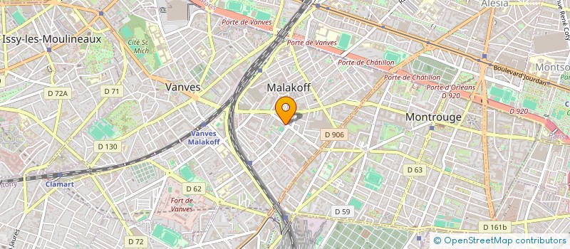 localisation de l'entreprise BDR 92 MALAKOFF 32 DUMONT à MALAKOFF