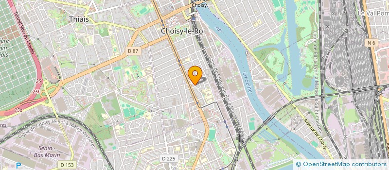 localisation de l'entreprise BDR 94 CHOISY 19 ALBERT à CHOISY-LE-ROI