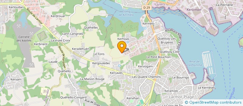 localisation de l'entreprise BDR BREIZH  LARMOR-PLAGE