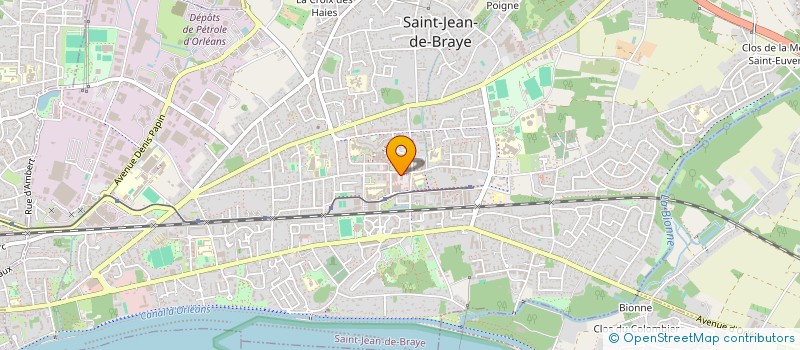 localisation de l'entreprise BDR INVESTISSEMENTS à SAINT-JEAN-DE-BRAYE