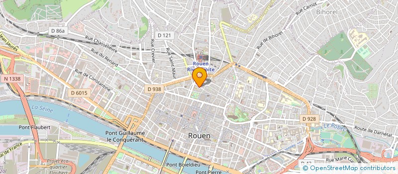 localisation de l'entreprise BDR PARTICIPATIONS à ROUEN