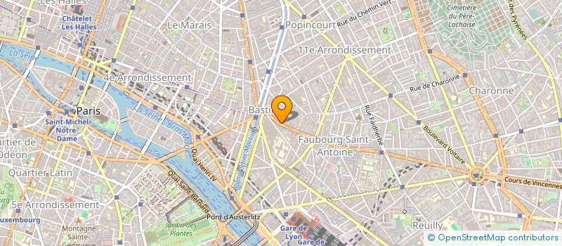 localisation de l'entreprise BDR REPUBLIQUE à PARIS 11