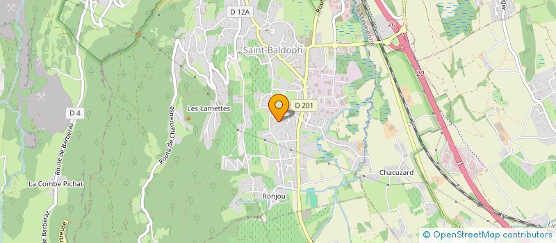 localisation de l'entreprise BDRG  SAINT-BALDOPH