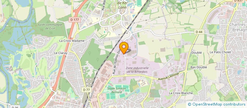 localisation de l'entreprise BDRJ à BRUZ