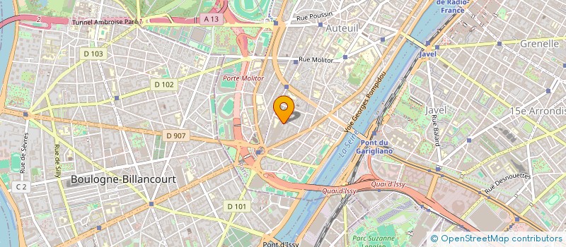 localisation de l'entreprise BDRP  PARIS