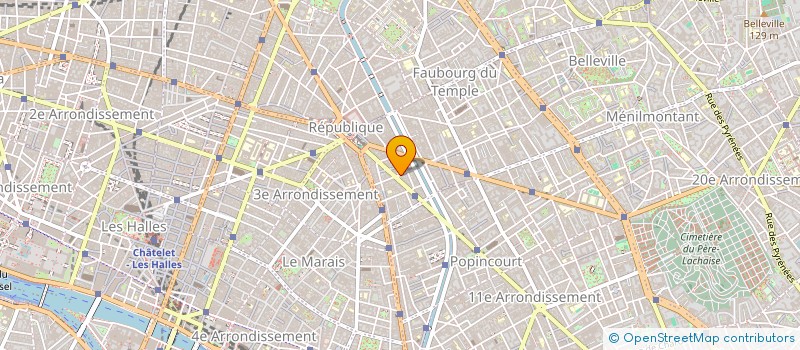 localisation de l'entreprise BDS  PARIS