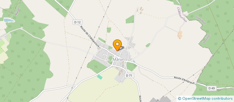 localisation de l'entreprise BDS à MARON