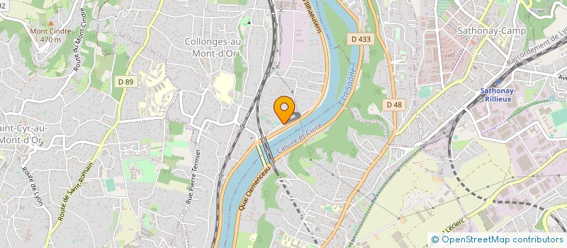 localisation de l'entreprise BDS  LYON