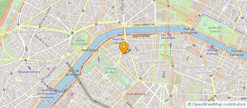 localisation de l'entreprise BDS  PARIS