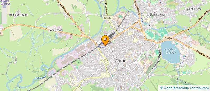 localisation de l'entreprise BDS à AUTUN