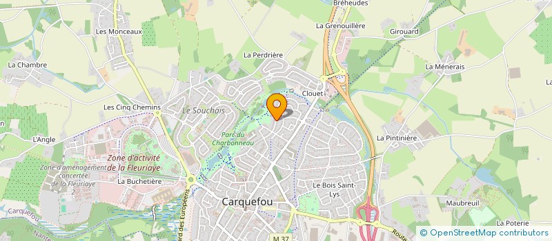 localisation de l'entreprise BDS CONSEILS ET PATRIMOINE à CARQUEFOU