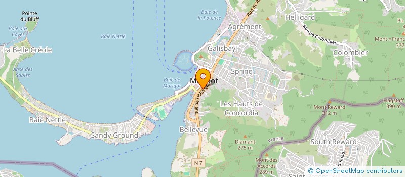 localisation de l'entreprise BDS CONSTRUCTION  SAINT MARTIN