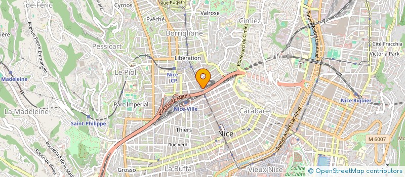 localisation de l'entreprise BDS CORNICHE AZUR à NICE