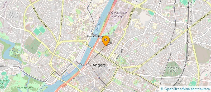 localisation de l'entreprise BDS ESTHUA à ANGERS