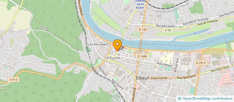 localisation de l'entreprise BDS GROUPE  ELBEUF